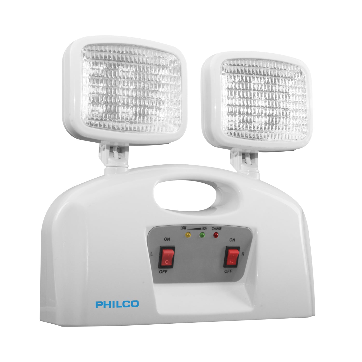 Lampara de Emergencia 2 Focos SEC Blanco Philco