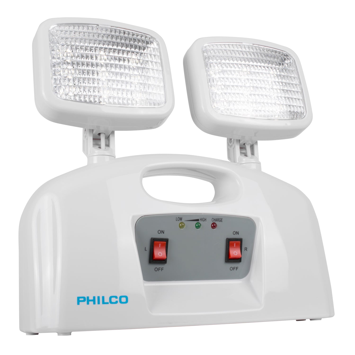 Lampara de Emergencia 2 Focos SEC Blanco Philco
