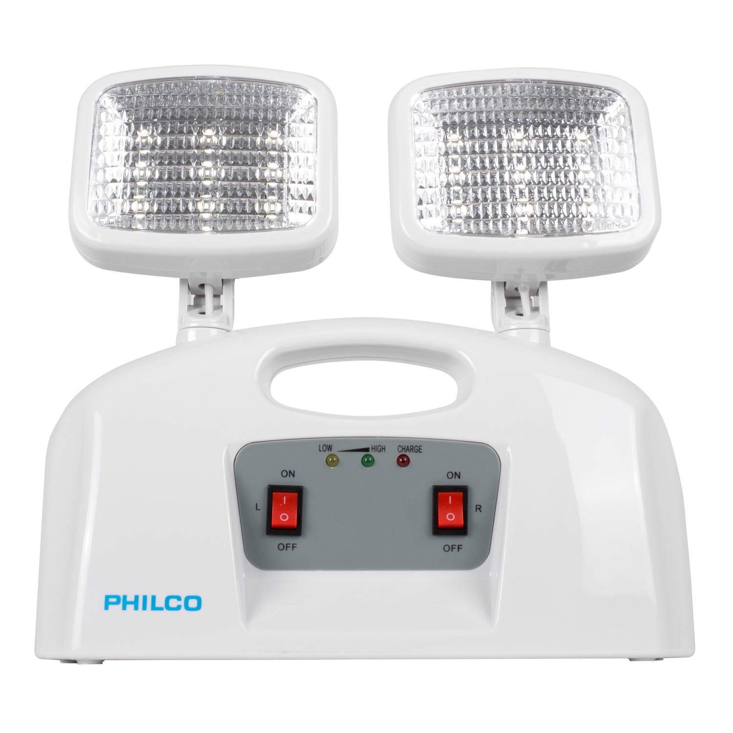 Lampara de Emergencia 2 Focos SEC Blanco Philco