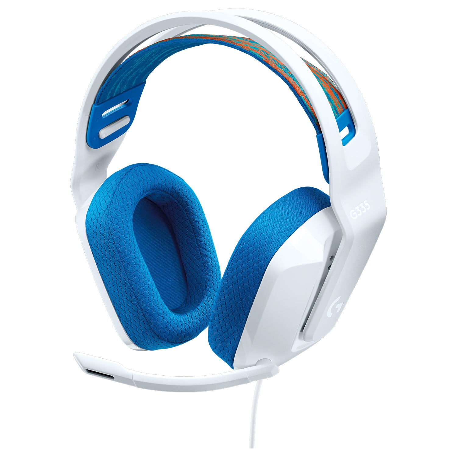 Audífono Gamer Logitech G335 White/Blue
