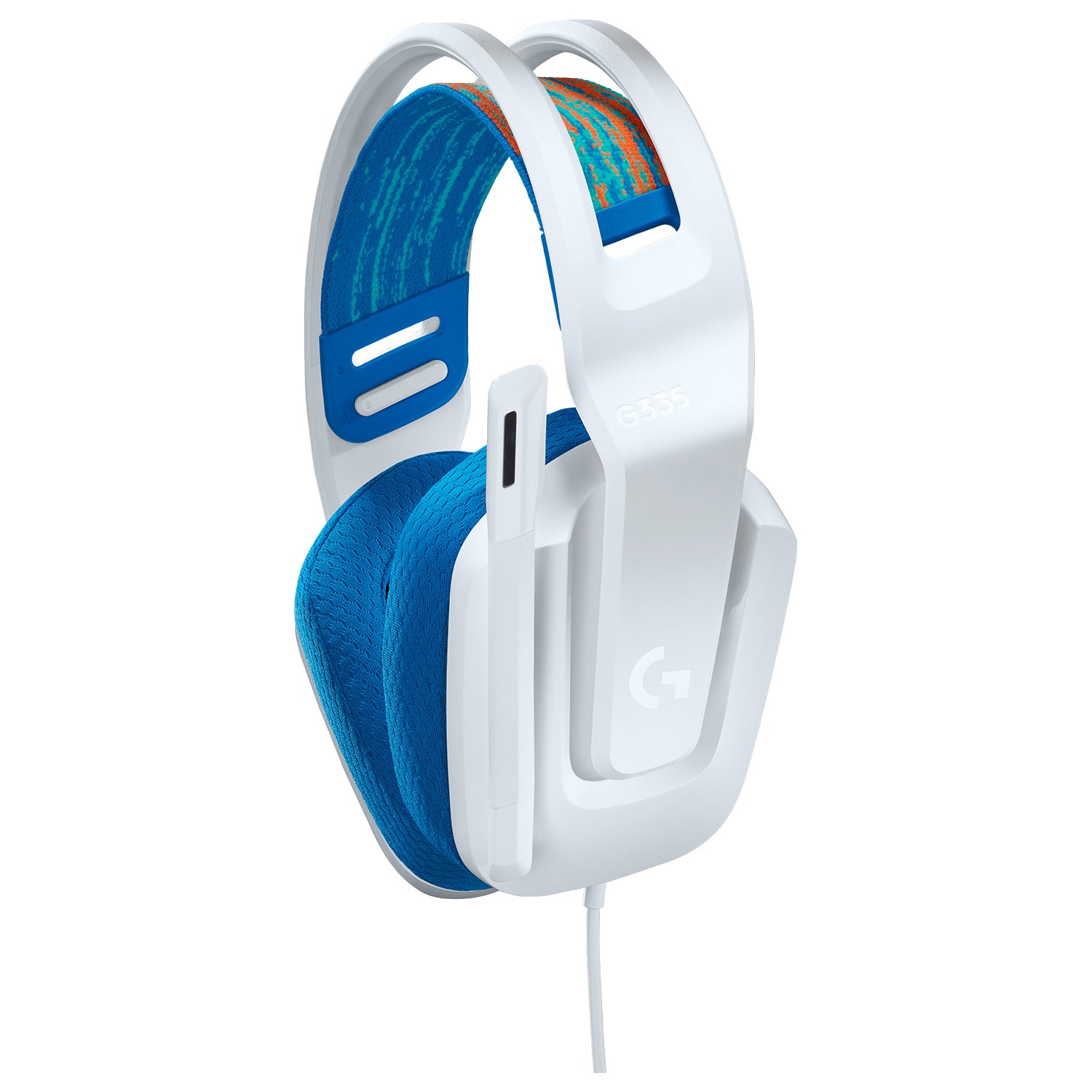 Audífono Gamer Logitech G335 White/Blue