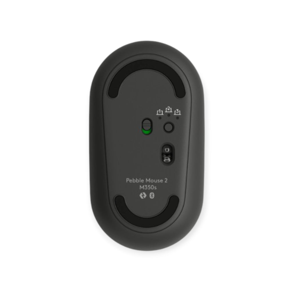 Mouse Pebble Logitech M350s Bluetooth Negro