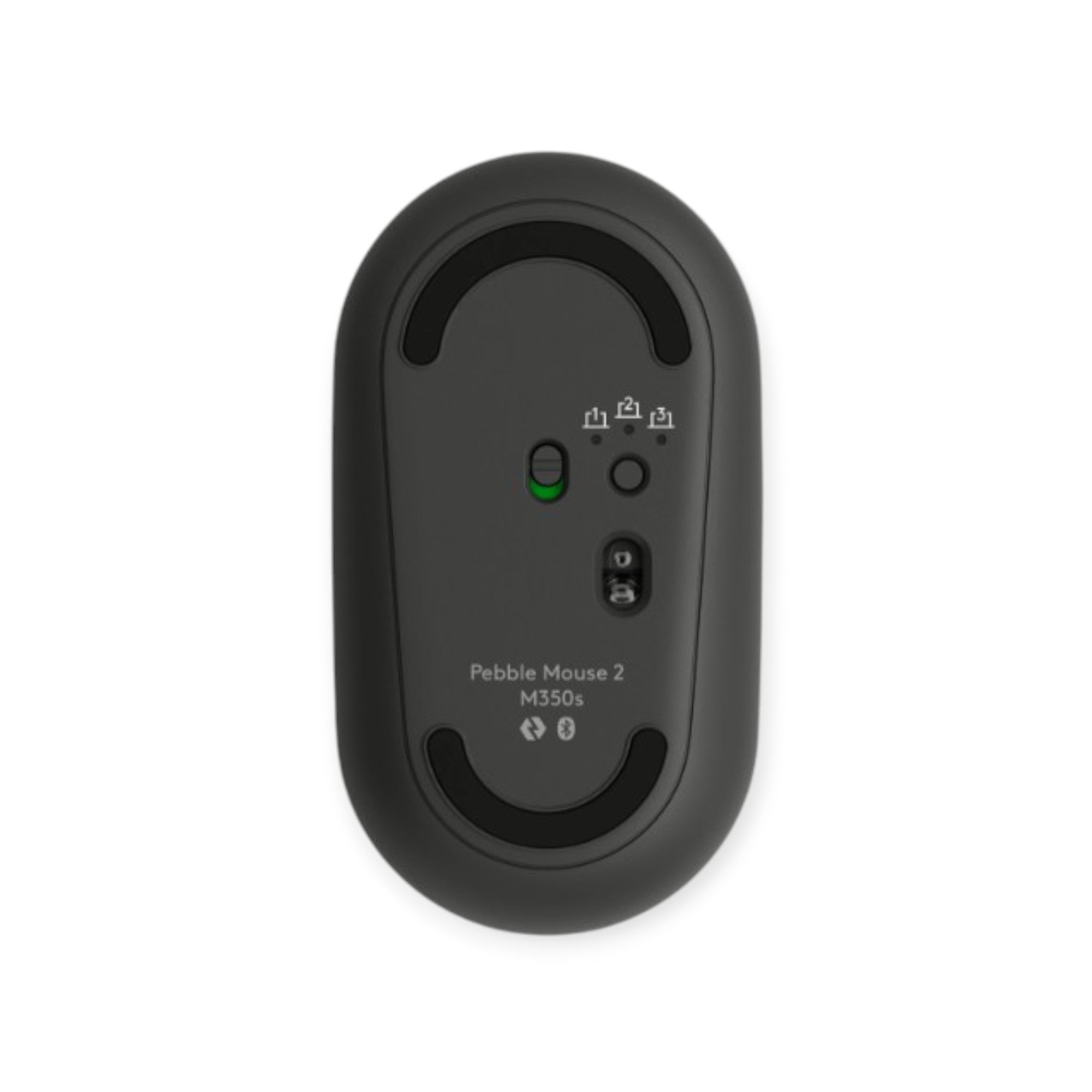 Mouse Pebble Logitech M350s Bluetooth Negro