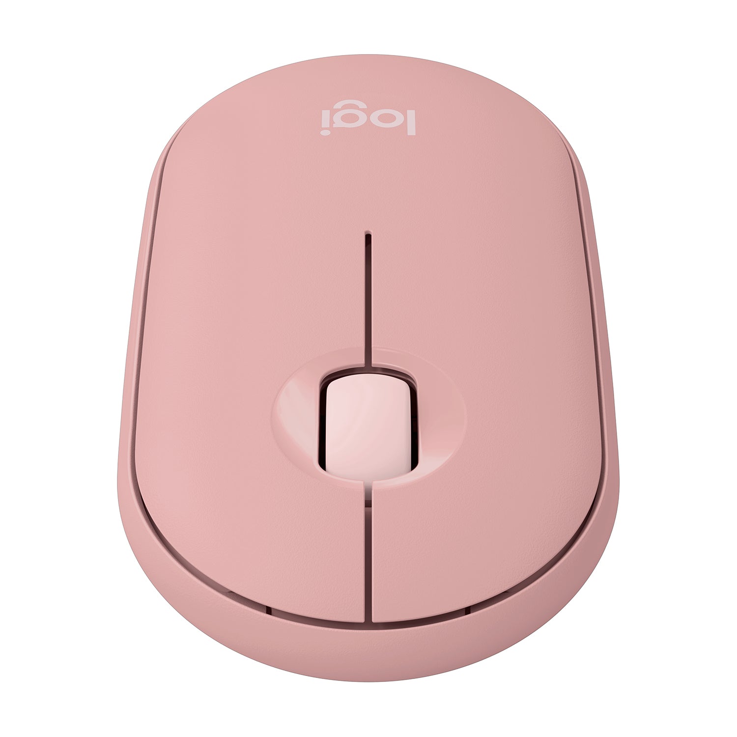 Mouse Pebble Logitech M350s Bluetooth Rosa
